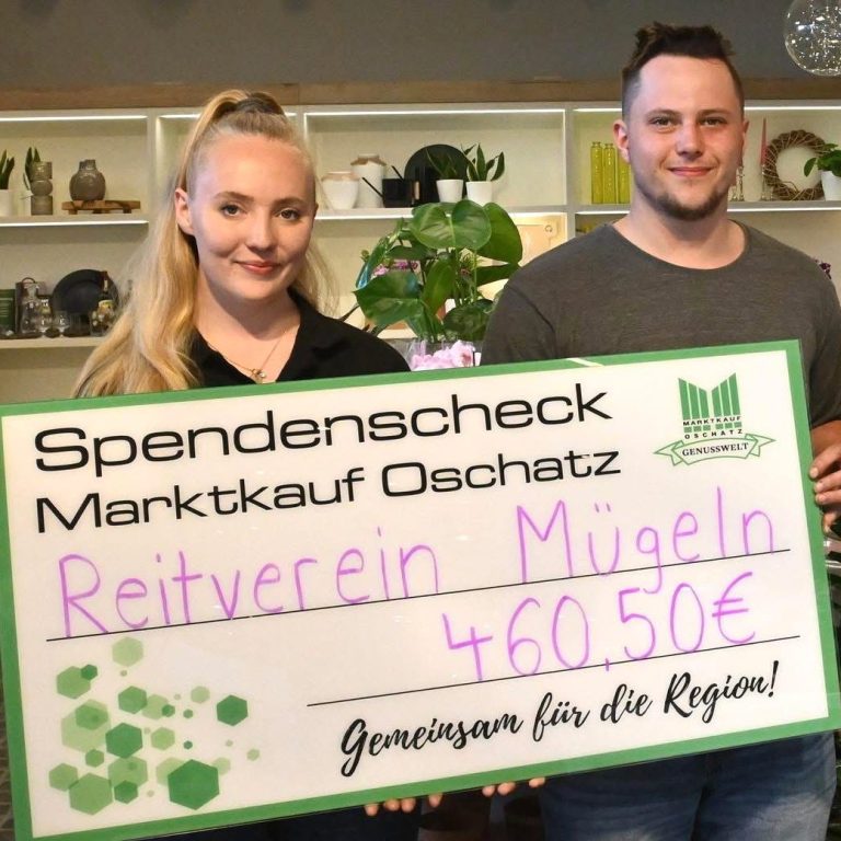 Pfandbonaktion Reitverein Mügeln e.V. - Marktkauf Oschatz