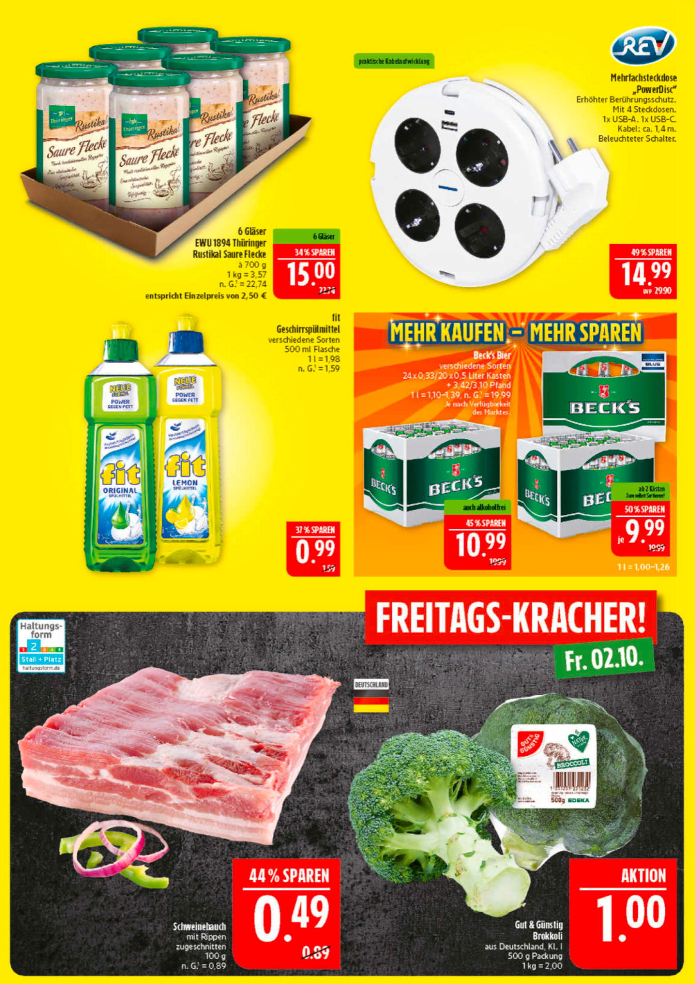 Wochenendknüller im Marktkauf Oschatz