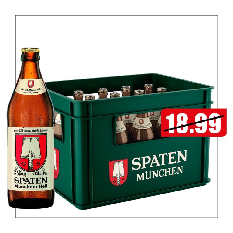 Spaten Münchner Hell Marktkauf Oschatz