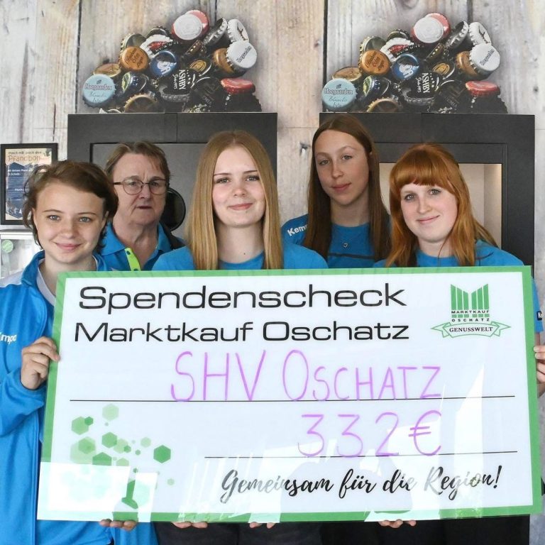 Pfandbonspendenaktion SHV Oschatz e.V. - Marktkauf Oschatz